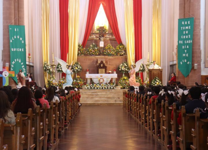 Imagen representando la identidad católica